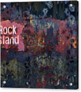 Rock Island Acrylic Print