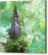 Rock Stack Acrylic Print