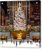Rockefeller Center - New York City Acrylic Print