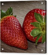 Romance Of Strawberries Acrylic Print