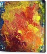 Rose Nebula Acrylic Print