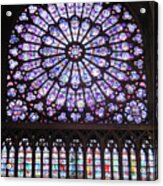 Rose Window Acrylic Print