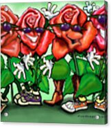 Roses Party Acrylic Print