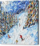 Rosiere Joining Super Megeve Acrylic Print