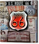 Route 66 Americas Main Street Acrylic Print