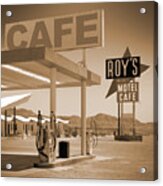 Route 66 - Roy's Motel Acrylic Print
