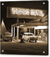 Route 66 - Wigwam Motel Acrylic Print