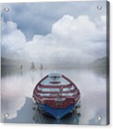 Rowboat Reflections Acrylic Print