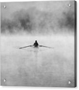 Rowing On The Chattahoochee Acrylic Print