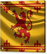 Royal Banner Of The Royal Arms Of Scotland Acrylic Print