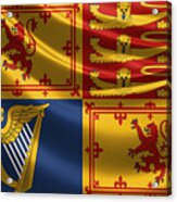 Royal Standard Of The United Kingdom In Scotland Acrylic Print