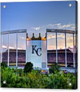 Royals Kauffman Stadium Acrylic Print