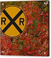 R R Xing Autumn Colors Acrylic Print