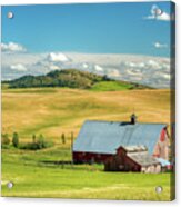 Rural Barns Acrylic Print