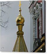Russian Church Dome Acrylic Print