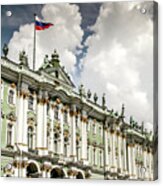 Russian Winter Palace Acrylic Print