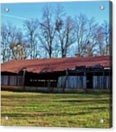 Rustic Shed Acrylic Print