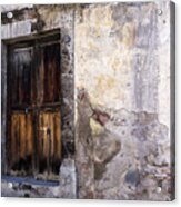 Rustic Wall - San Miguel De Allende Acrylic Print