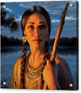 Sacagawea Acrylic Print