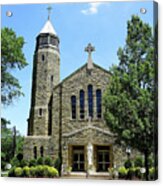 Sacred Heart Catholic Church In Riverton New Jersey Acrylic Print