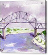Sagamore Bridge Acrylic Print