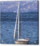 Sailing Lake Tahoe Acrylic Print