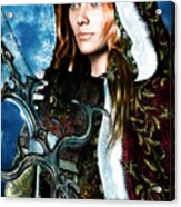 Saint Dymphna 5 Acrylic Print