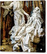 Saint Teresa By Bernini Acrylic Print