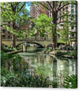 San Antonio Riverwalk Acrylic Print