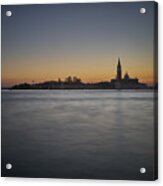 San Giorgio Sunset 0933 Acrylic Print