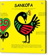 Sankofa Knowledge Acrylic Print