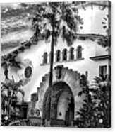 Santa Barbara Courthouse Triptych_part2 Acrylic Print