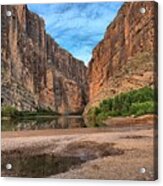 Santa Elena Canyon Sunrise Acrylic Print