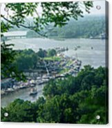 Saugatuck Harbor Acrylic Print