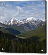 Sawatch Range Colorado Panoramic Acrylic Print