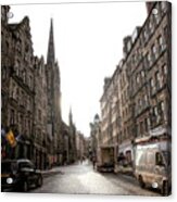 Scotland Edinburgh Architecture Street Acrylic Print