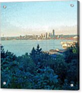 Seattle Skyline 2 Acrylic Print