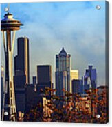 Seattle Skyline Acrylic Print