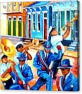 Second Line In Treme Acrylic Print