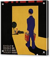 Shell Auto Olie - Vintage Advertising Poster Acrylic Print