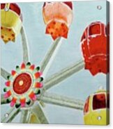 Sherbert Ferris Wheel Acrylic Print