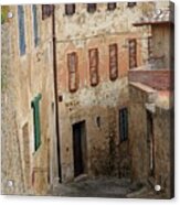 Shutter Alley - Italy Acrylic Print