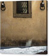 Siena Window With Shadow Acrylic Print