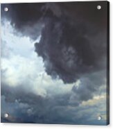 Sierra Nevada October Thunderstorm Acrylic Print