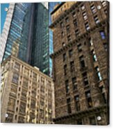 Sights In New York City - Old And New 2 Acrylic Print
