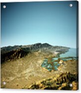 Silicon Valley 3d View East To West Natural Color Acrylic Print