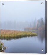 Silver Lake In The Clouds Acrylic Print