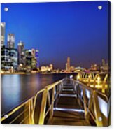 Singapore - Marina Bay Acrylic Print