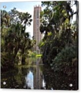 Singing Tower Reflection Acrylic Print