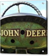 Sit On My John Deere - Tractor 782 Acrylic Print